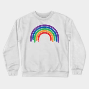 Happy Rainbow Crewneck Sweatshirt